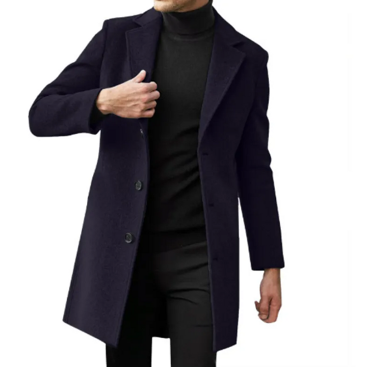 Chandler | Elegancki Długi Trencz
