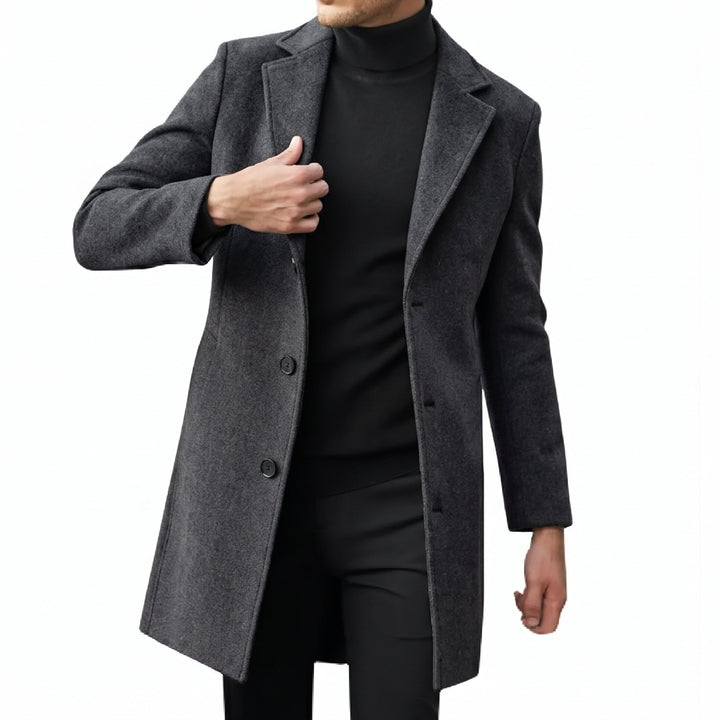 Chandler | Elegancki Długi Trencz