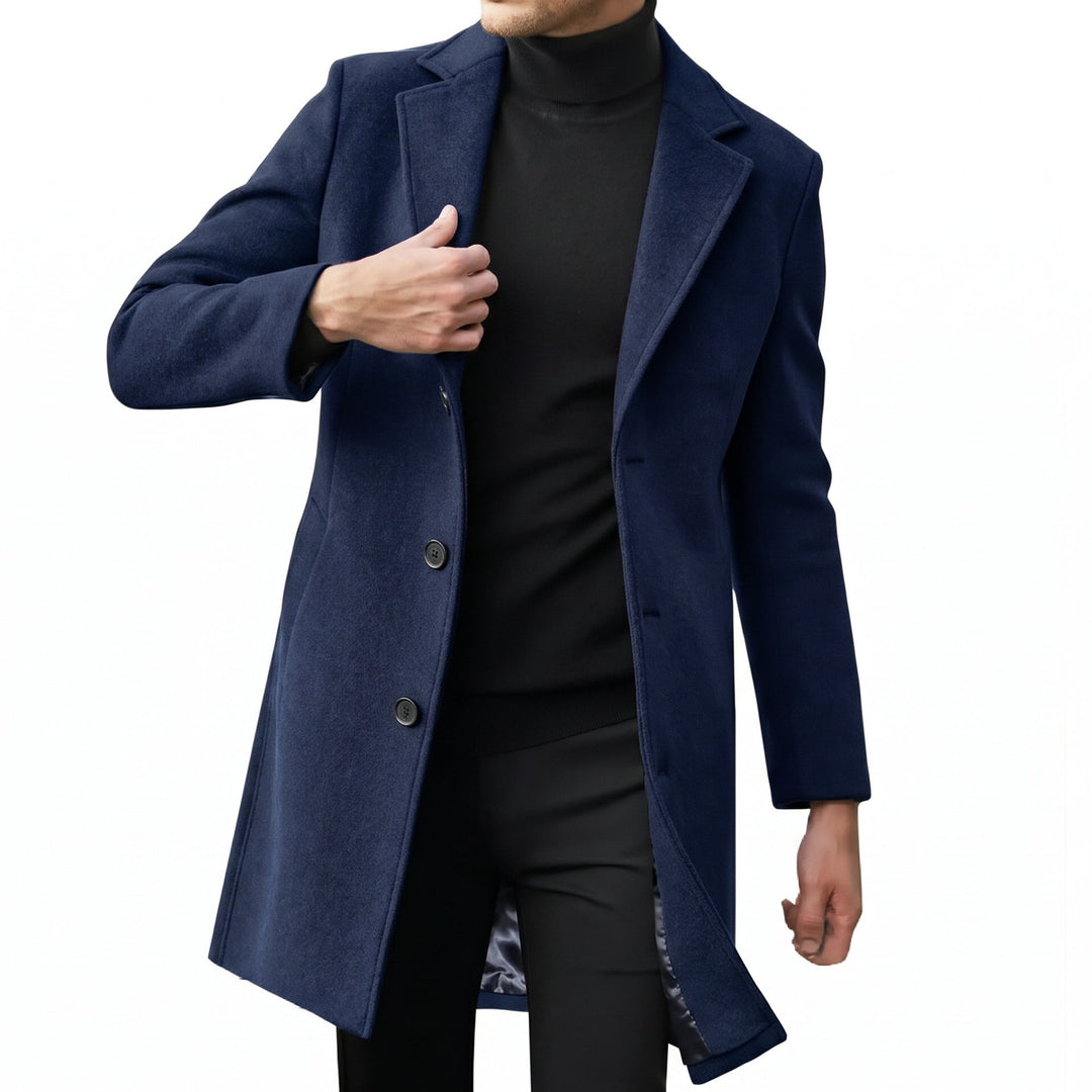 Chandler | Elegancki Długi Trencz