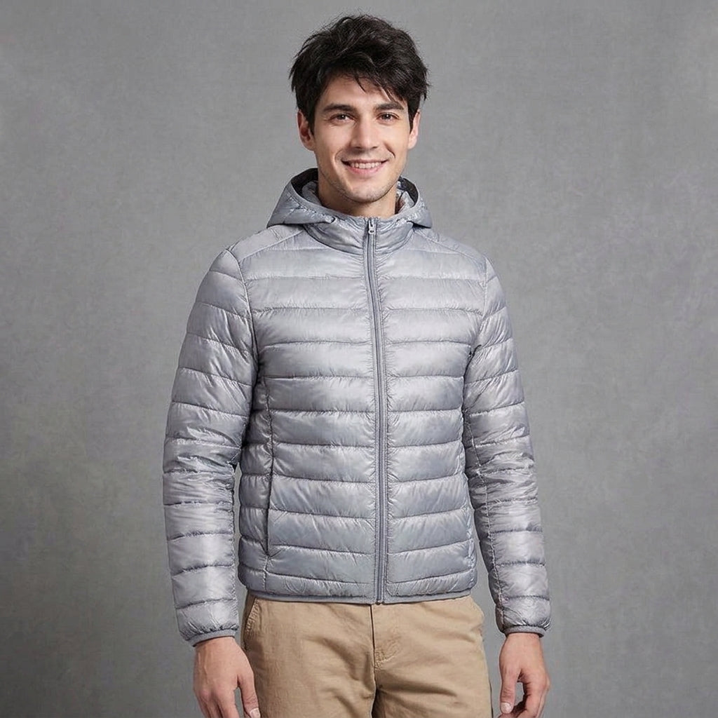 Dorian | Kurtka Puchowa z Kapturem
