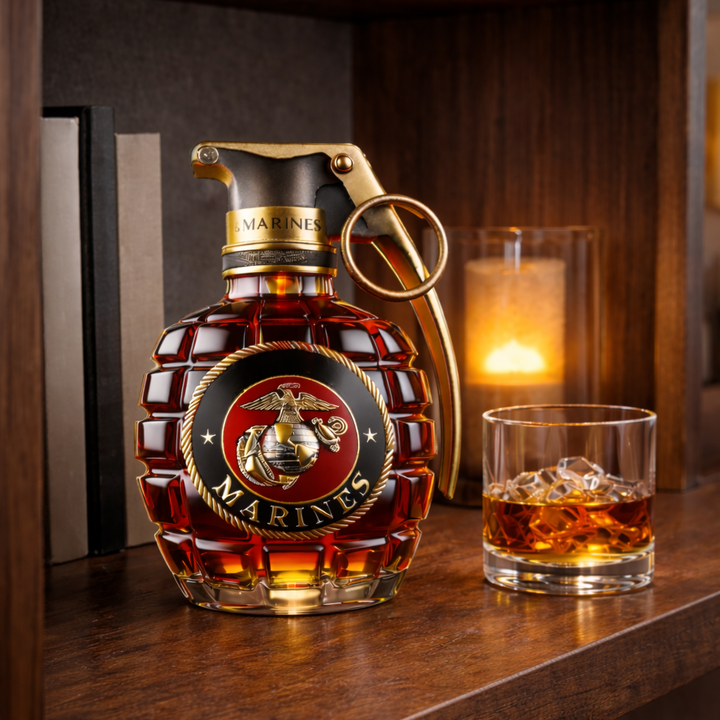 Craig | Butelka Whisky z Wzorem Granatu