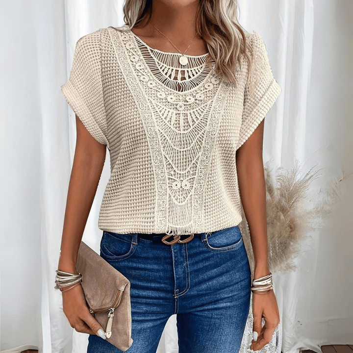 Judith | Top z detalami w stylu vintage