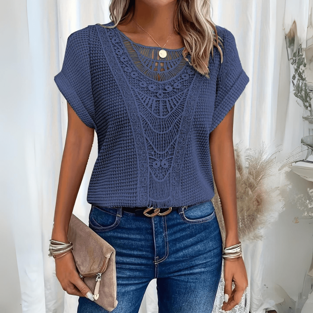 Judith | Top z detalami w stylu vintage