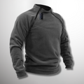 Leonard | Pulower z kołnierzem typu stand-collar i suwakiem na ćwierć