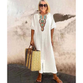 Marnie | Luźna Boho Maxi Sukienka