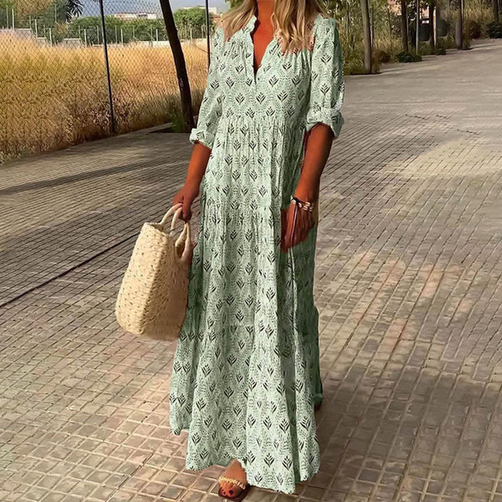 Louisa | Boho Maxi Sukienka Letnia