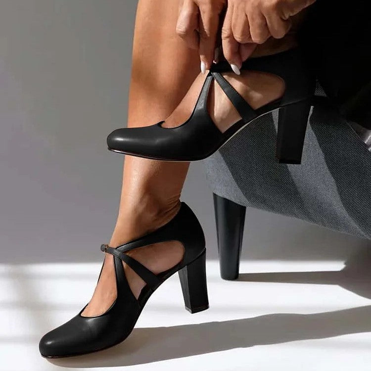 Raina | Eleganckie Komfortowe Sandały na Obcasie