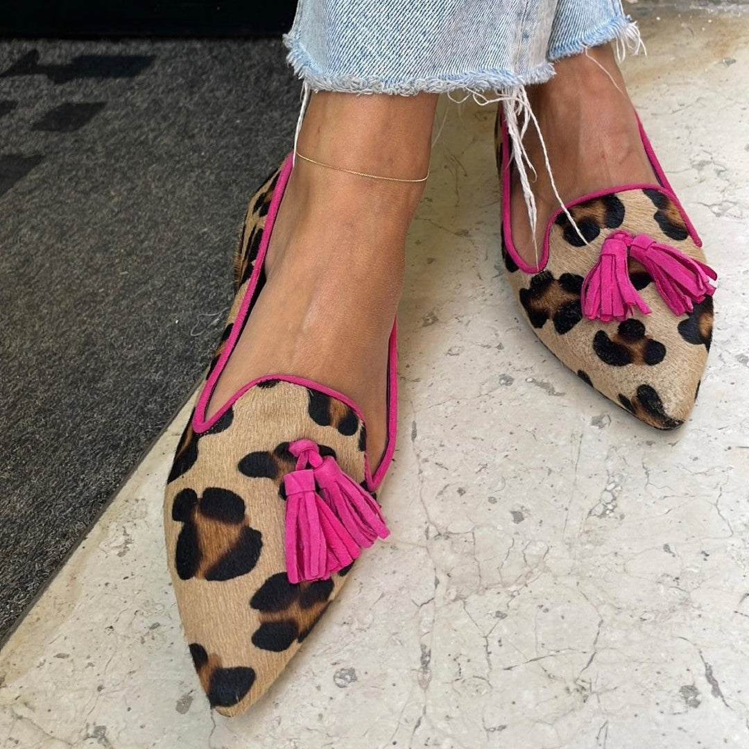 Thelma | Eleganckie Błyszczące Płaskie Buty