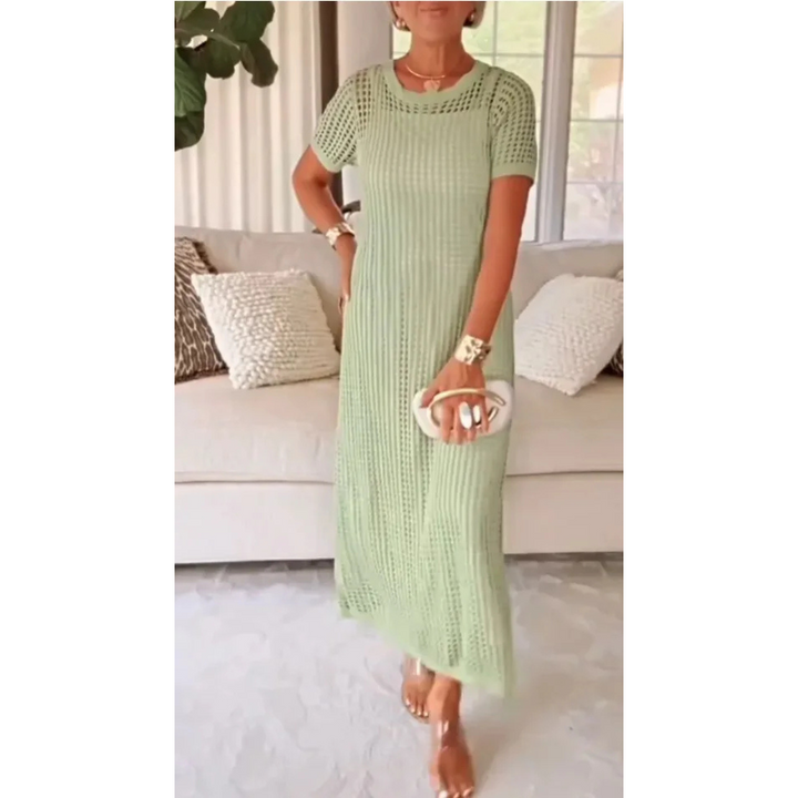Bethany | Elegancka Sukienka Maxi z Wycięciami