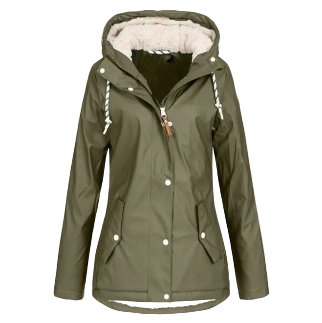 Rowena | Przytulna Zimowa Parka z Kapturem