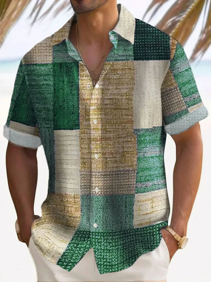 Joshua | Retro Koszula Button-Down