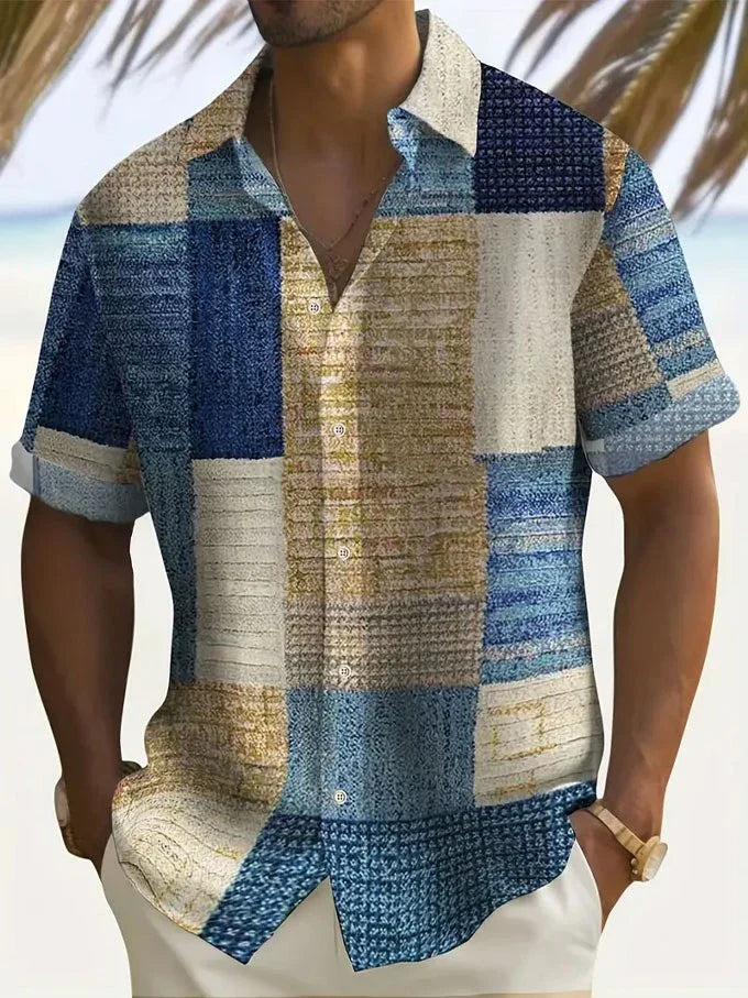 Joshua | Retro Koszula Button-Down