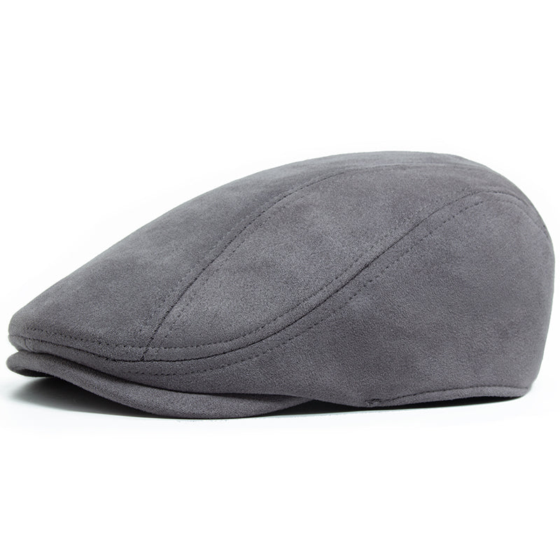 Cesar | Klasyczna Czapka z Vintage Zamszu