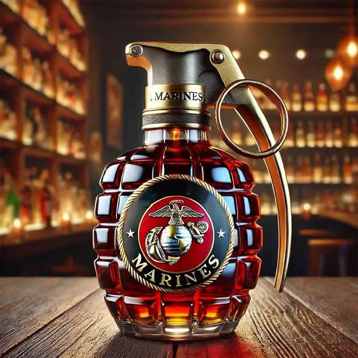 Craig | Butelka Whisky z Wzorem Granatu