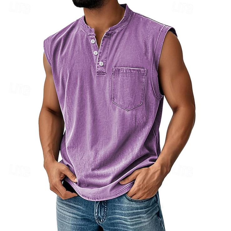 Gerald | Casual Bezrękawnik w Stylu Vintage