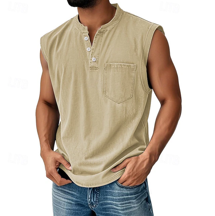 Gerald | Casual Bezrękawnik w Stylu Vintage