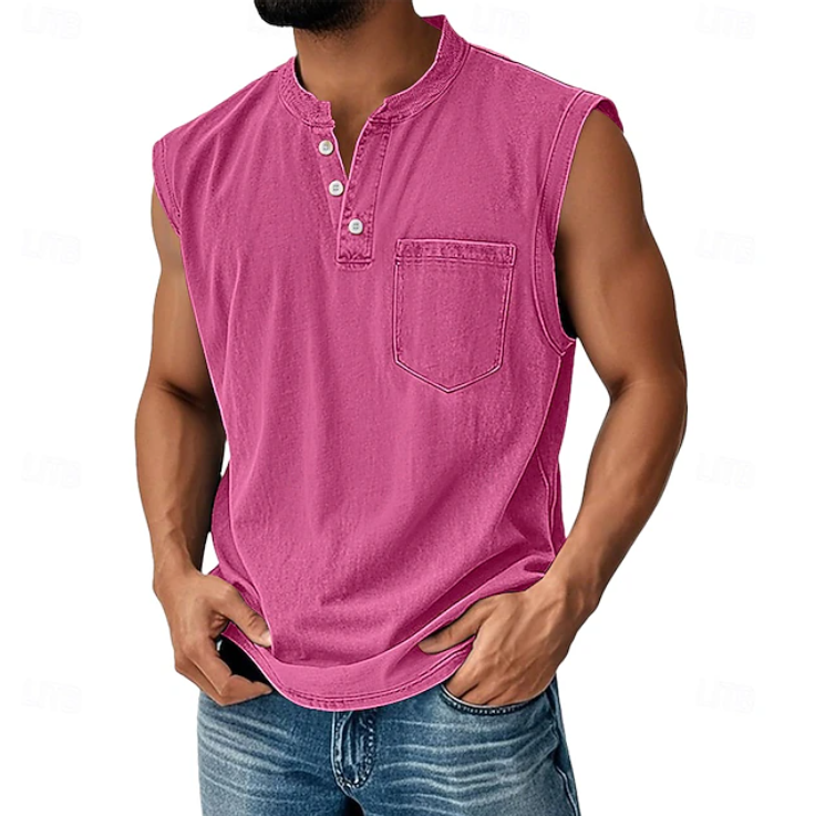 Gerald | Casual Bezrękawnik w Stylu Vintage