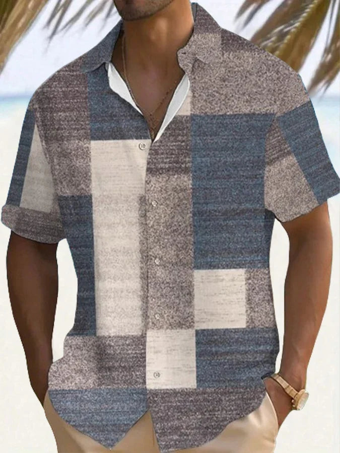 Joshua | Retro Koszula Button-Down