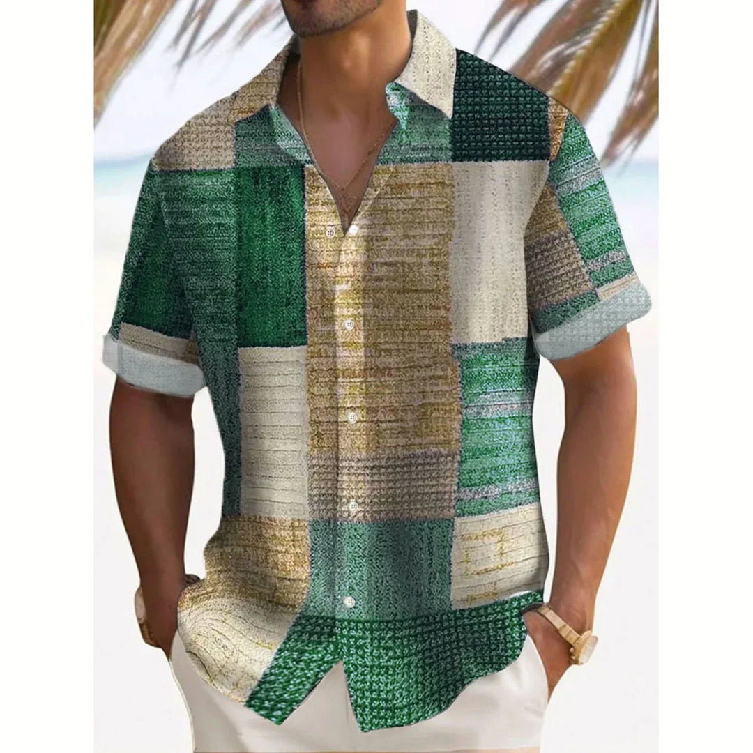 Joshua | Retro Koszula Button-Down