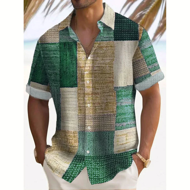 Joshua | Retro Koszula Button-Down