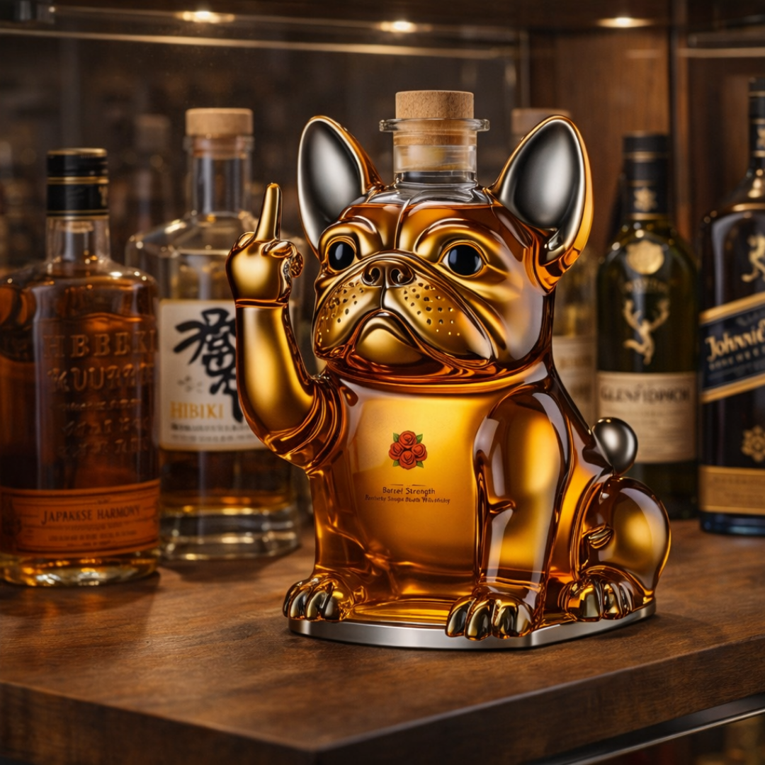 Dean | Butelka Whisky z Psem
