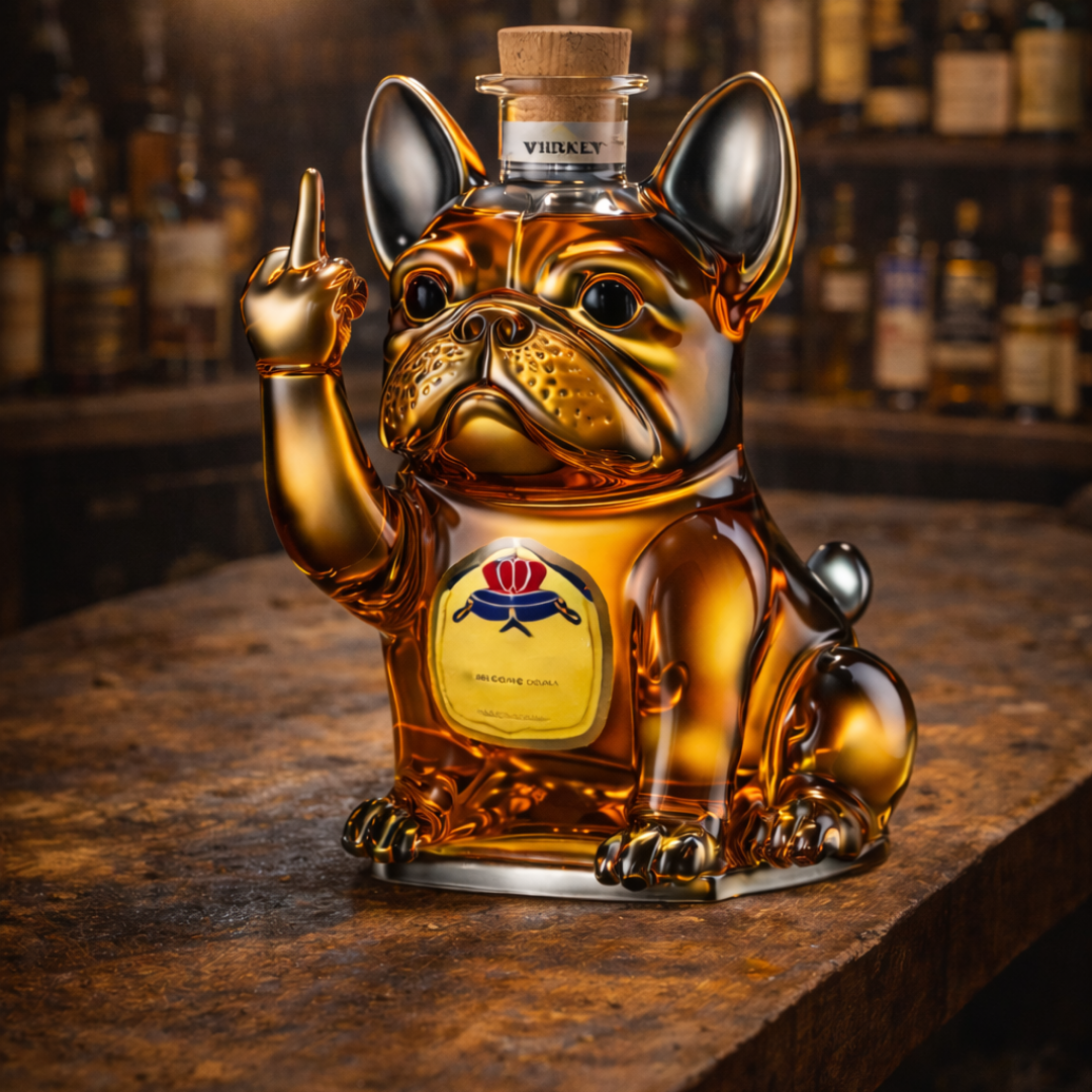 Dean | Butelka Whisky z Psem