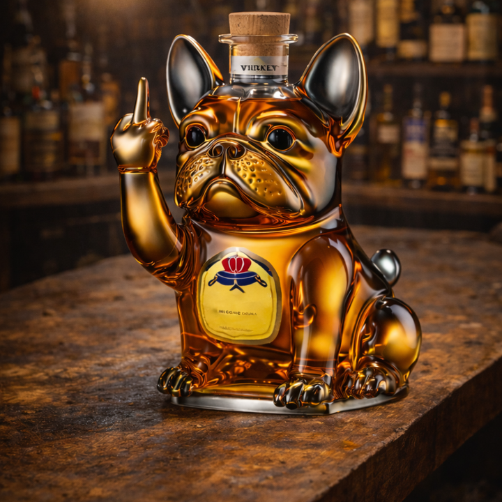 Dean | Butelka Whisky z Psem