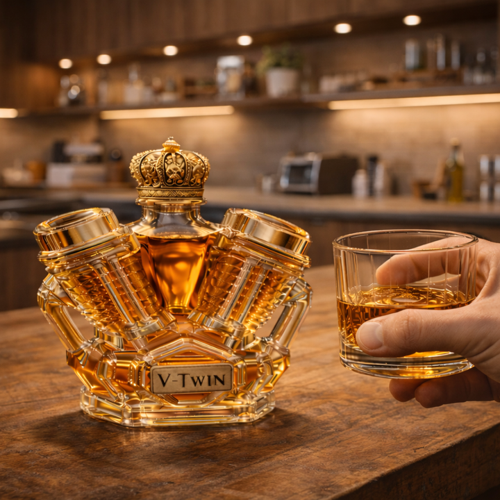Wayne | Termos do whisky w designie V-Twin