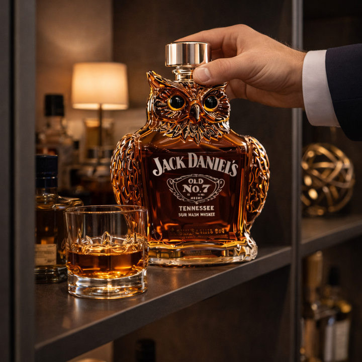Lance | Butelka Whisky w Kształcie Sowy
