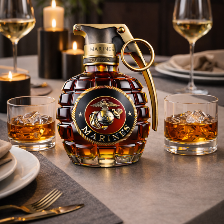 Craig | Butelka Whisky z Wzorem Granatu