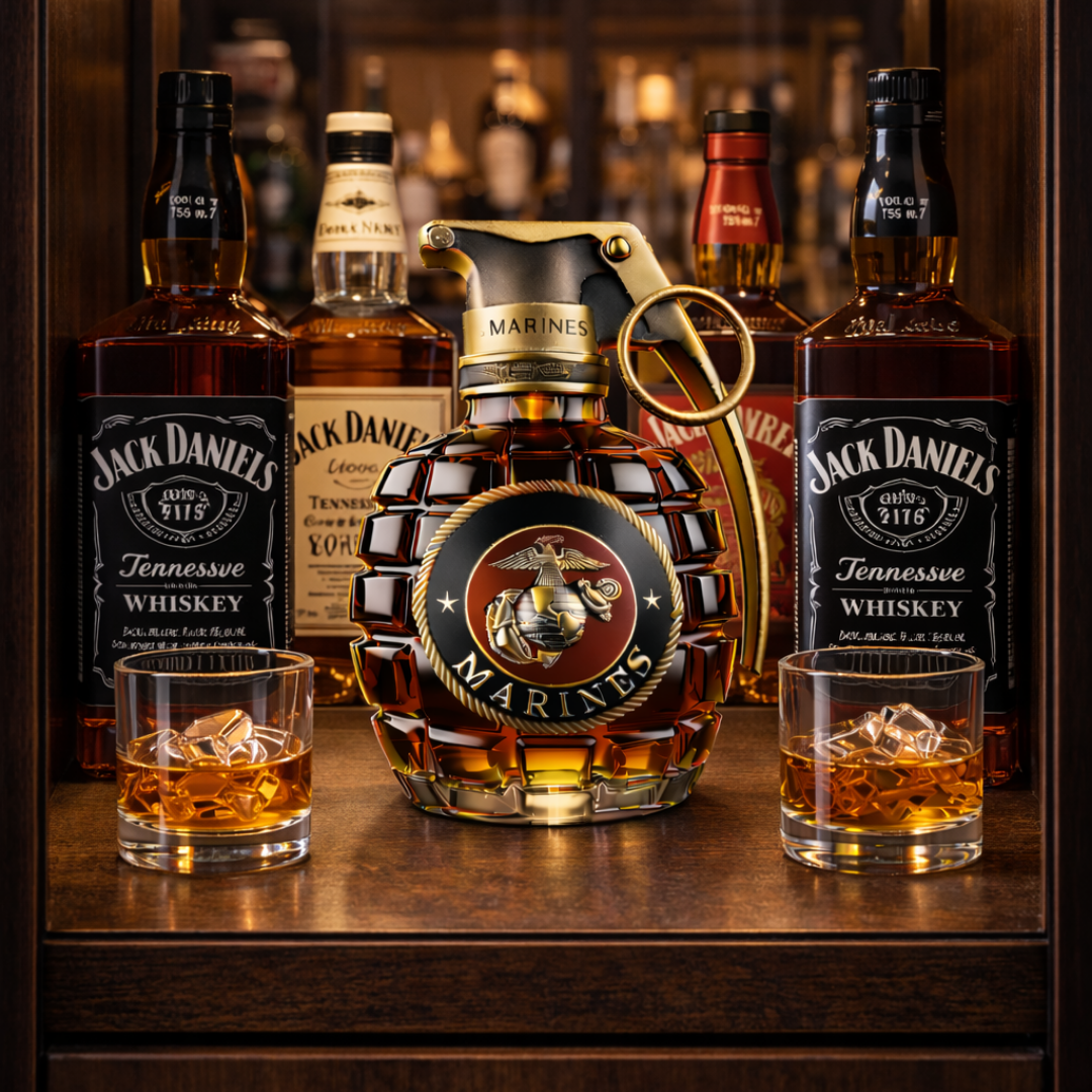 Craig | Butelka Whisky z Wzorem Granatu