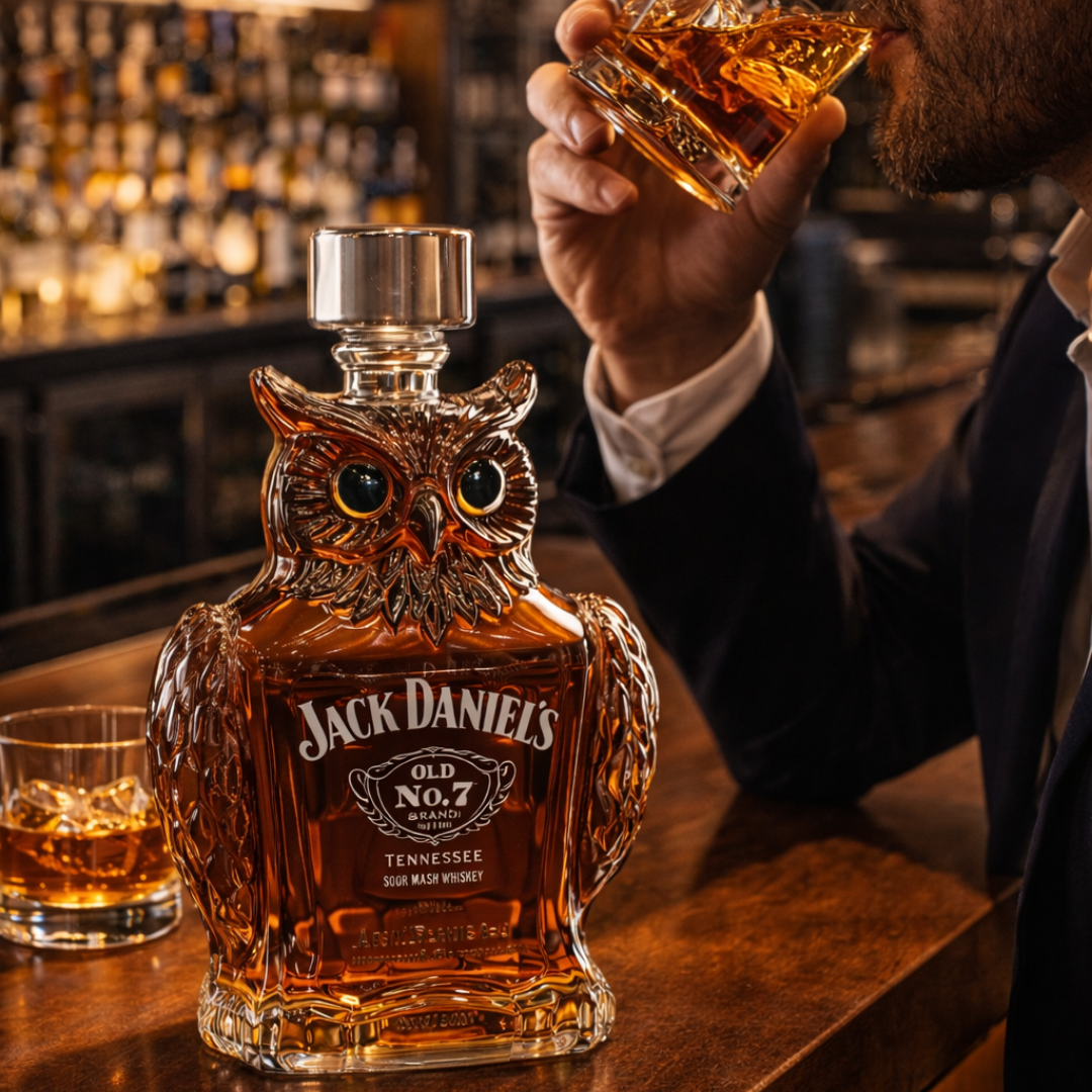 Lance | Butelka Whisky w Kształcie Sowy