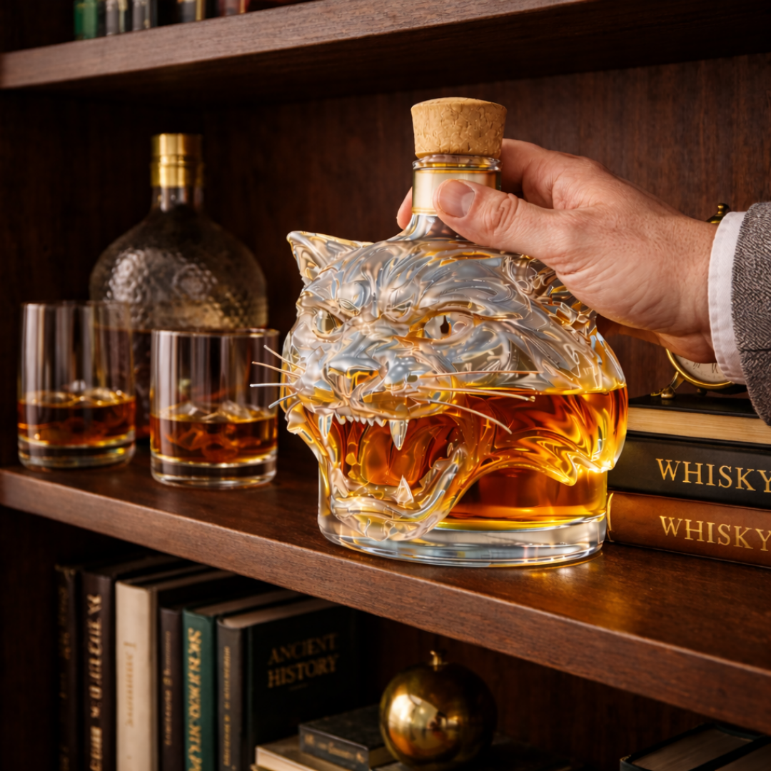Joseph | Butelka Whisky w Designie Tygrysa
