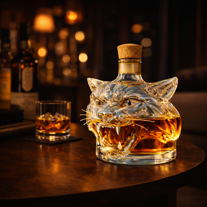 Joseph | Butelka Whisky w Designie Tygrysa