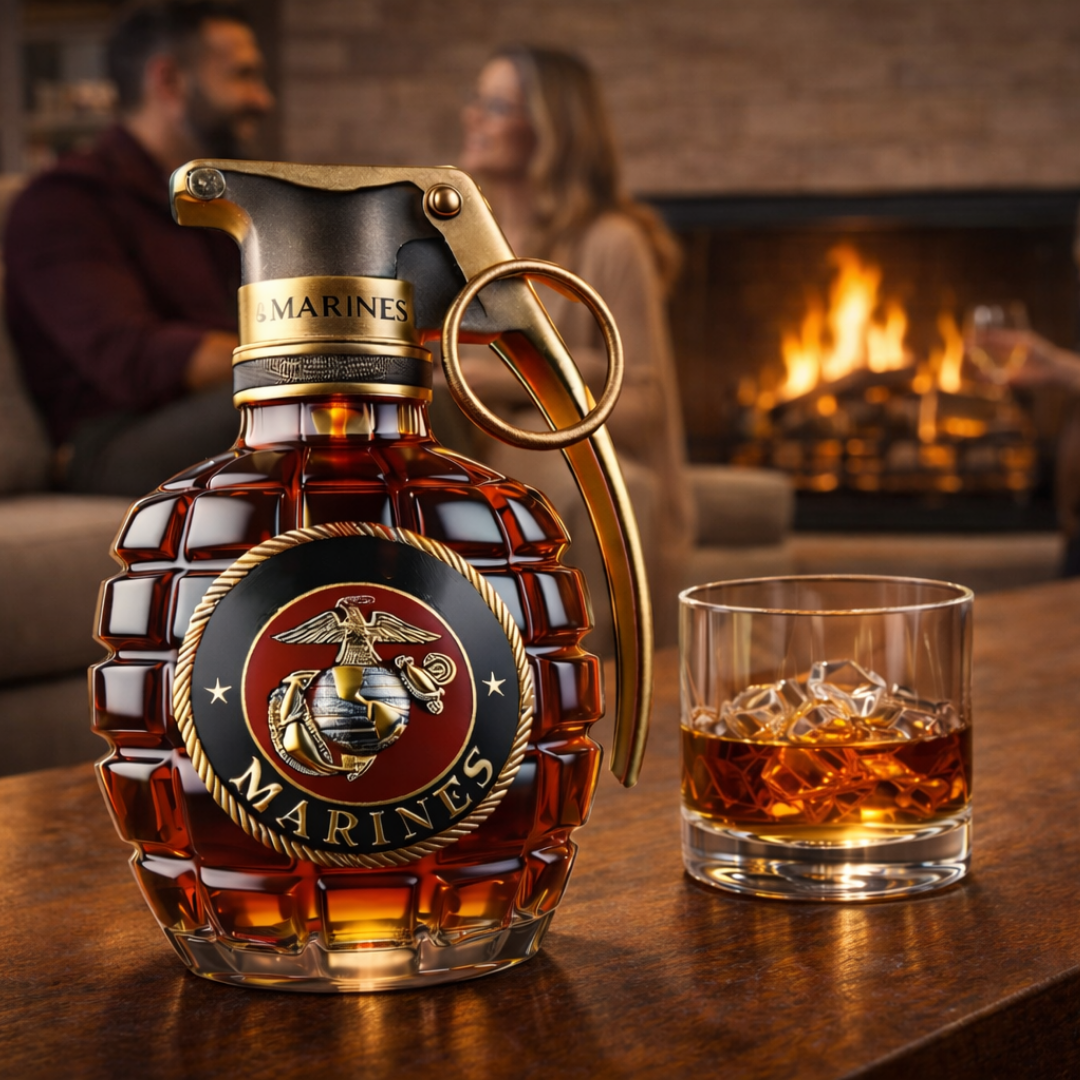 Craig | Butelka Whisky z Wzorem Granatu