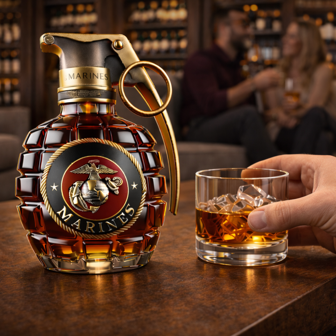 Craig | Butelka Whisky z Wzorem Granatu