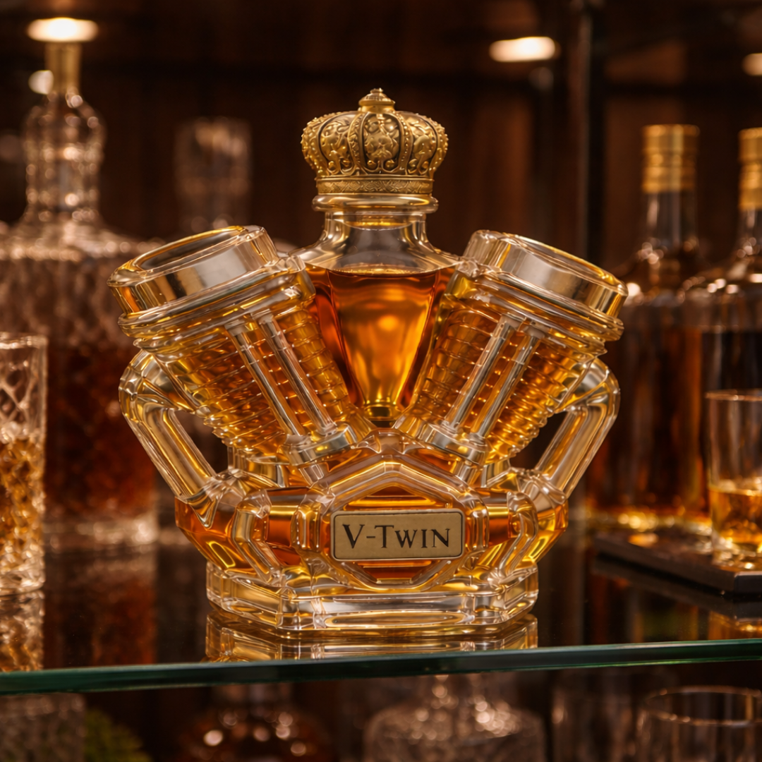 Wayne | Termos do whisky w designie V-Twin