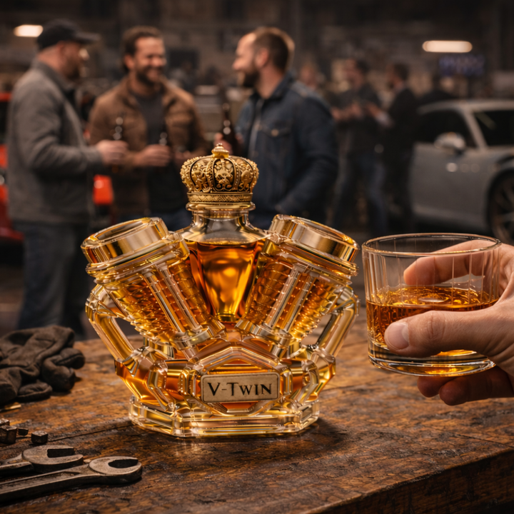 Wayne | Termos do whisky w designie V-Twin