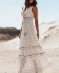 Isabelle | Letnia Sukienka Damska Boho Maxi | Casual Plażowy