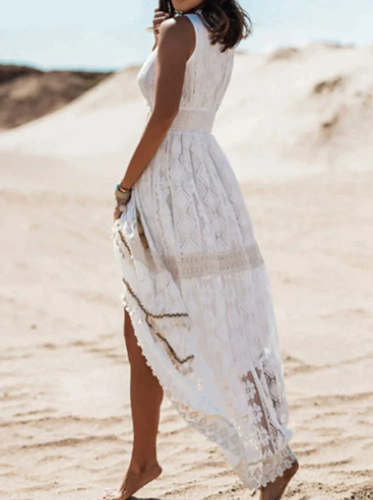 Isabelle | Letnia Sukienka Damska Boho Maxi | Casual Plażowy