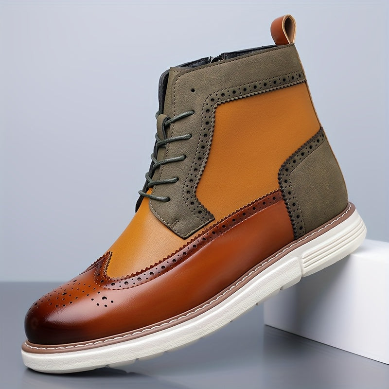 Lawrence | Eleganckie Botki typu Wingtip