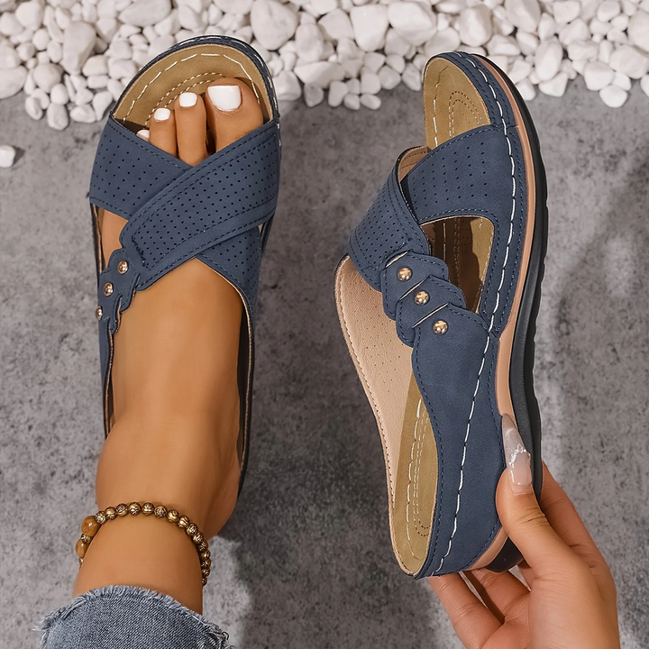 Charlotte | Premium Ortopedyczne Sandały Wedge