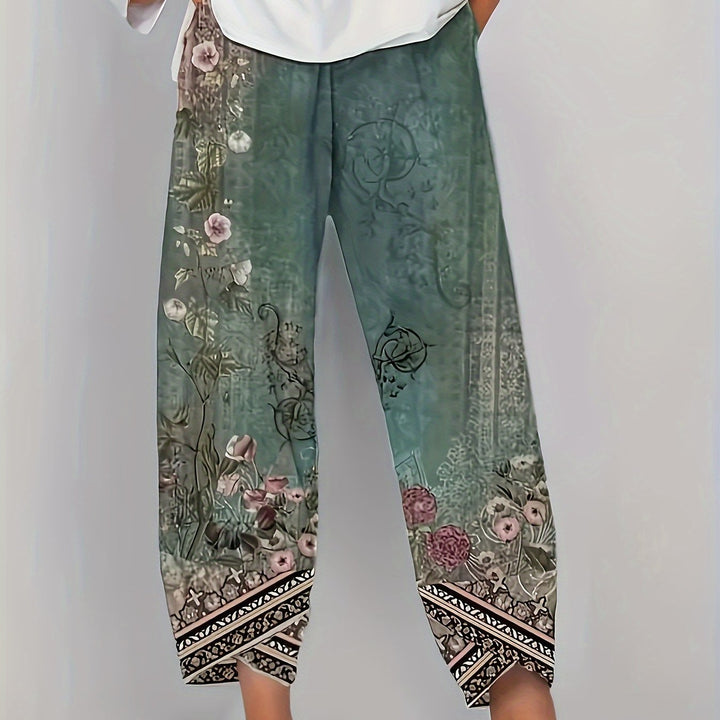 Meredith | Botaniczne Spodnie 7/8