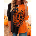 Fallon | Halloween Długi Rękaw Top