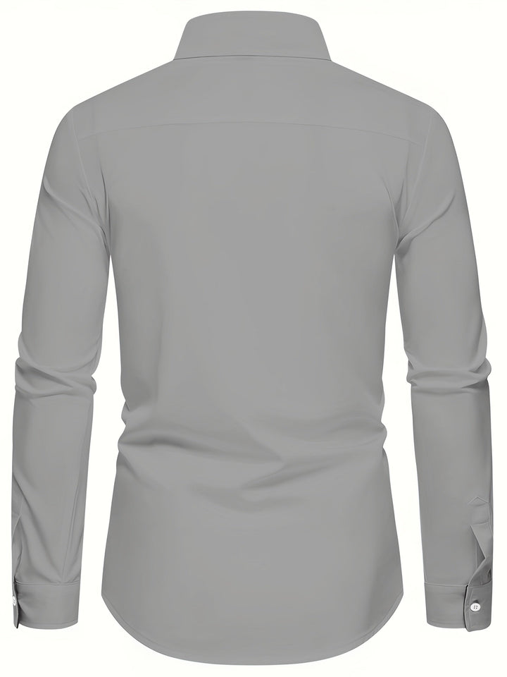 Graham | Slim Shirt z Kontrastowym Wykończeniem