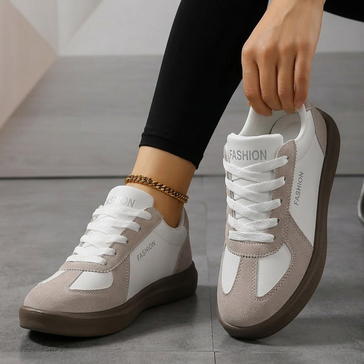Frances | Codzienne sneakersy na sznurówki