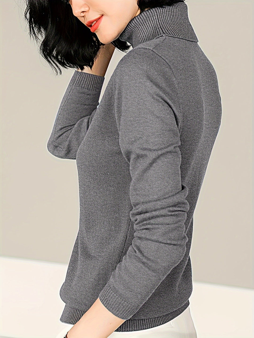 Maribel | Wyrafinowany Sweter z Mock Neck