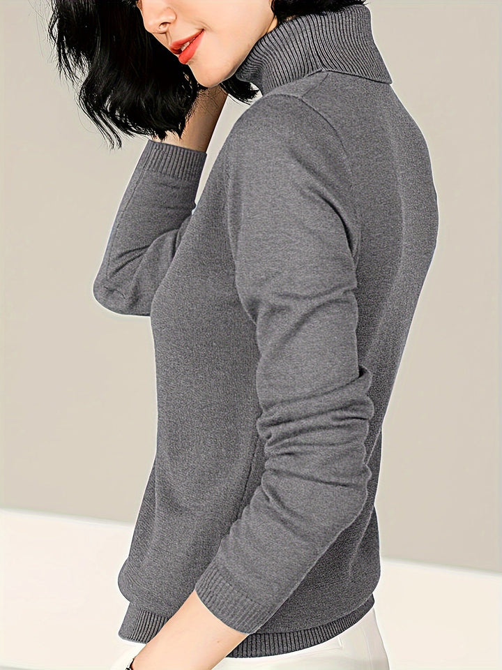 Maribel | Wyrafinowany Sweter z Mock Neck
