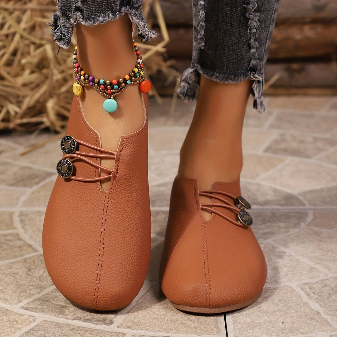Nadine | Miękkie Mokasyny na Slip-On