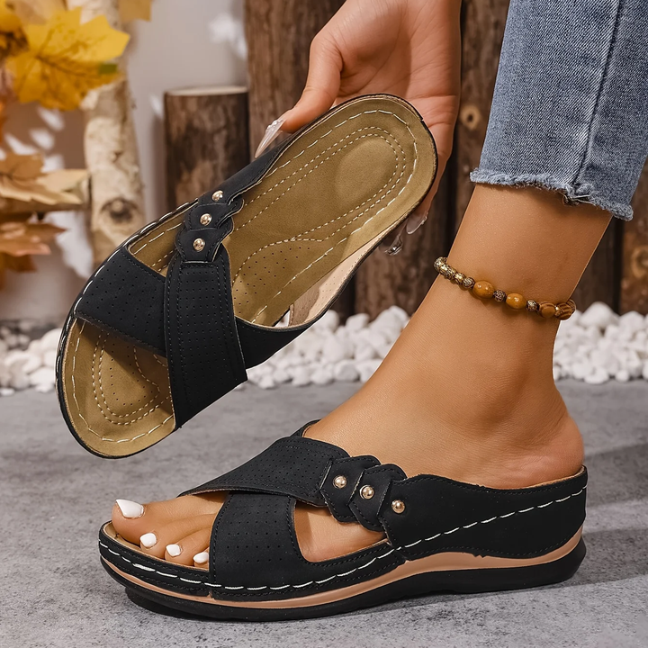 Charlotte | Premium Ortopedyczne Sandały Wedge